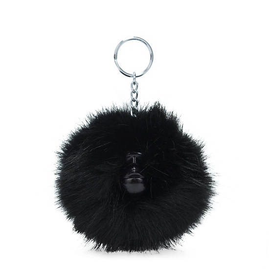 Kipling Pompom Monkey Keychain Kiegészítők Fekete | HU 1956KO